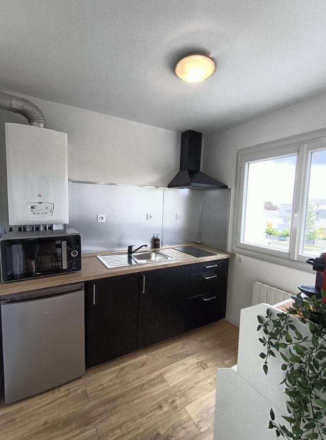 Appartement Sans Vis A Vis A 2 Min De La Rocade Rennes Bagian luar foto